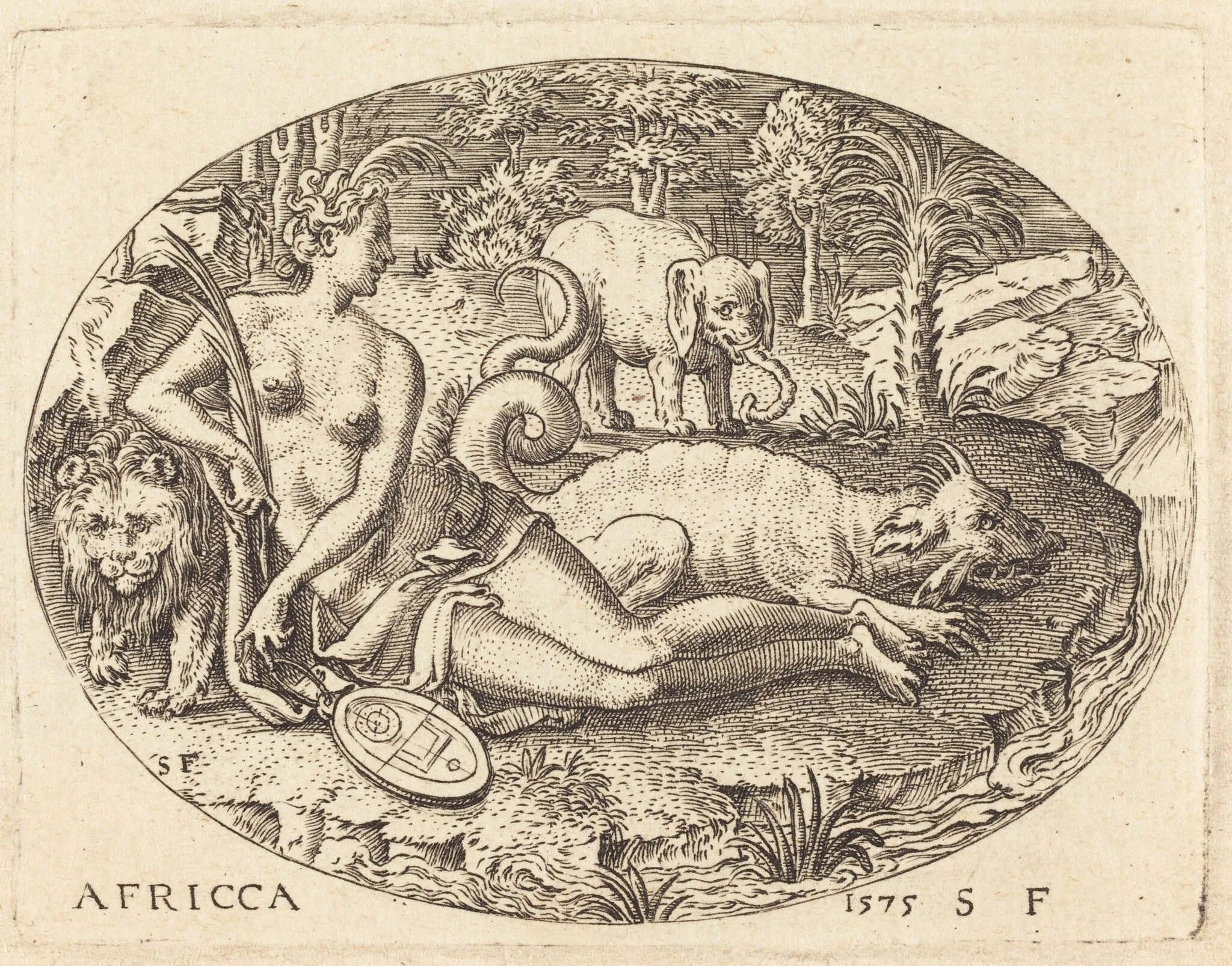 Africa, detail