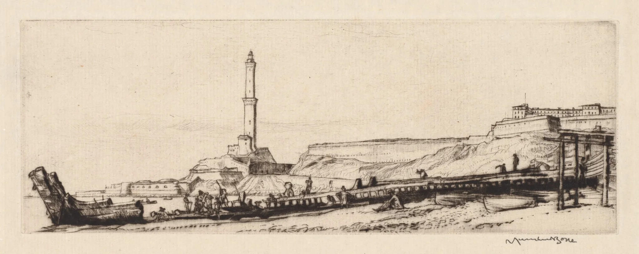 The Langterna, Genoa, detail