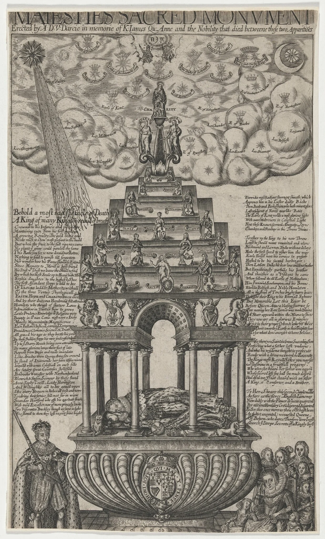Majesties Sacred Monument, detail
