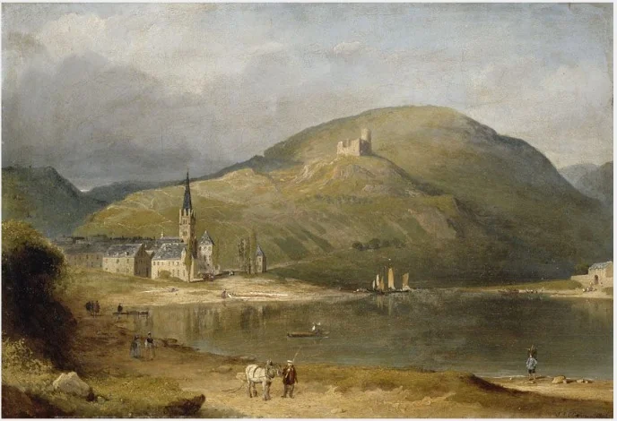 Bernkastel on the Moselle, detail