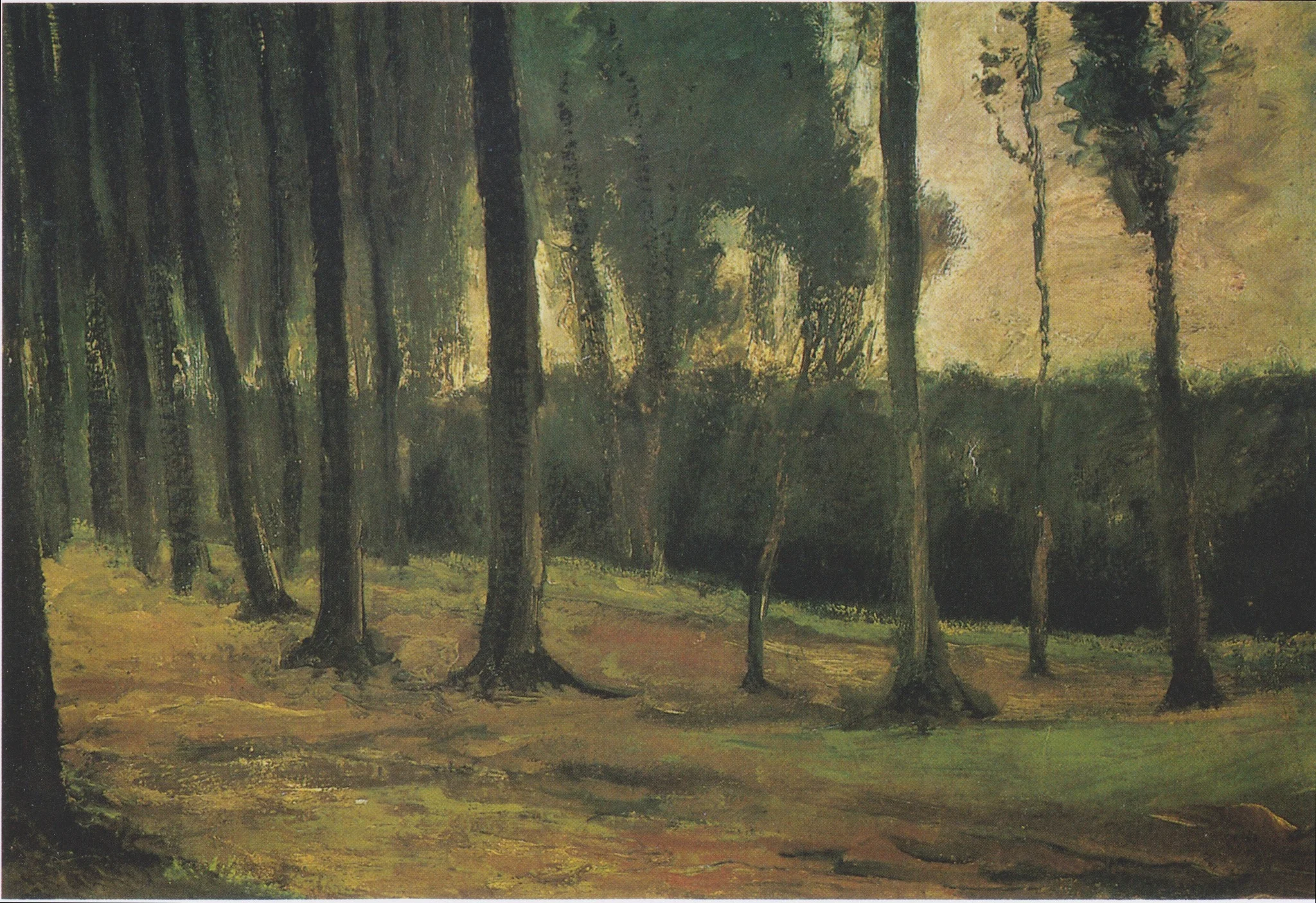 Edge of a Wood, detail