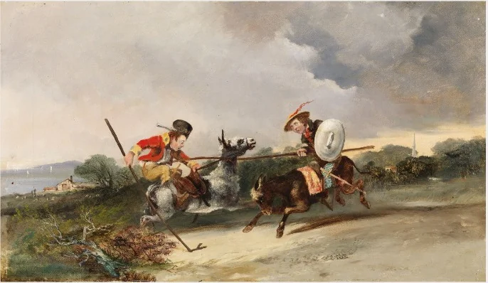 A Tournament, detail