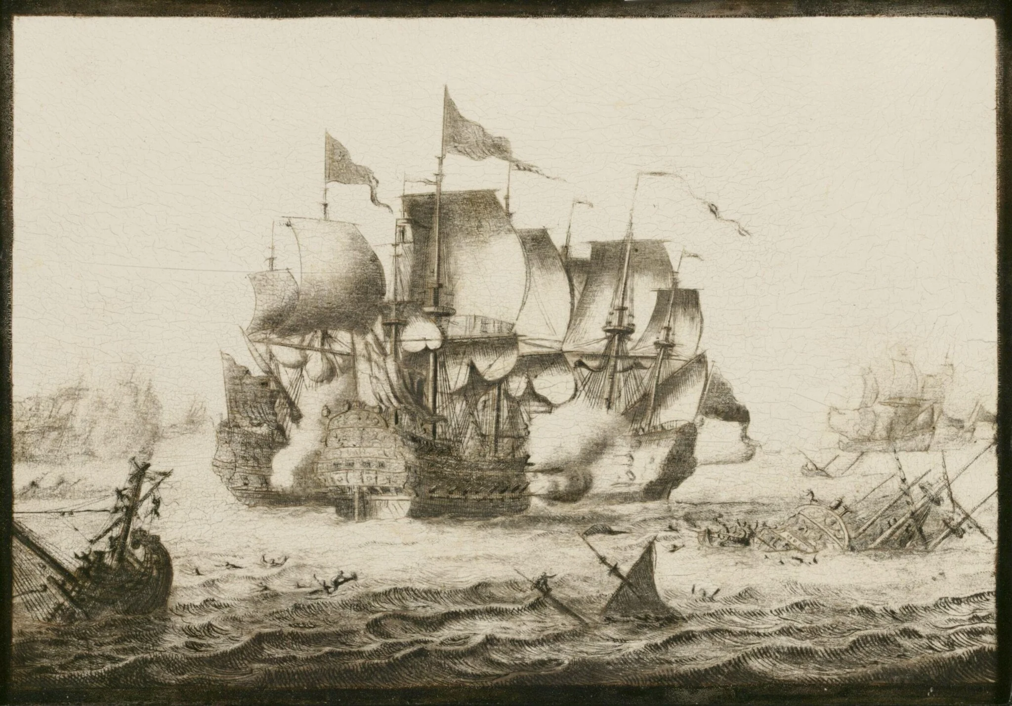 Naval Engagement, detail