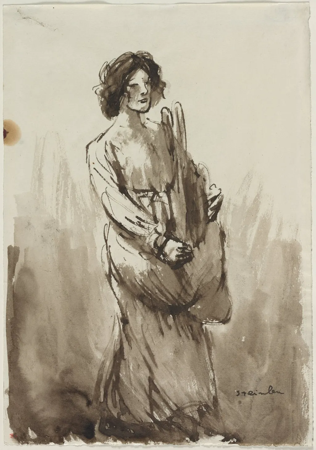 The Bread Carrier, by Théophile Alexandre Steinlen, 1891
