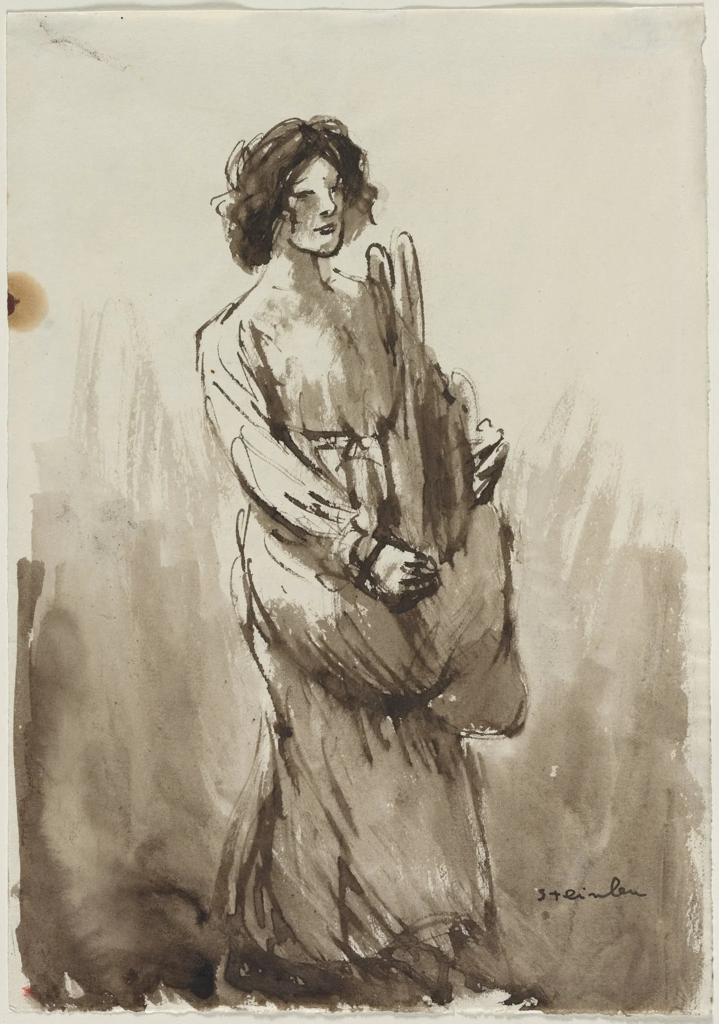 The Bread Carrier, detail
