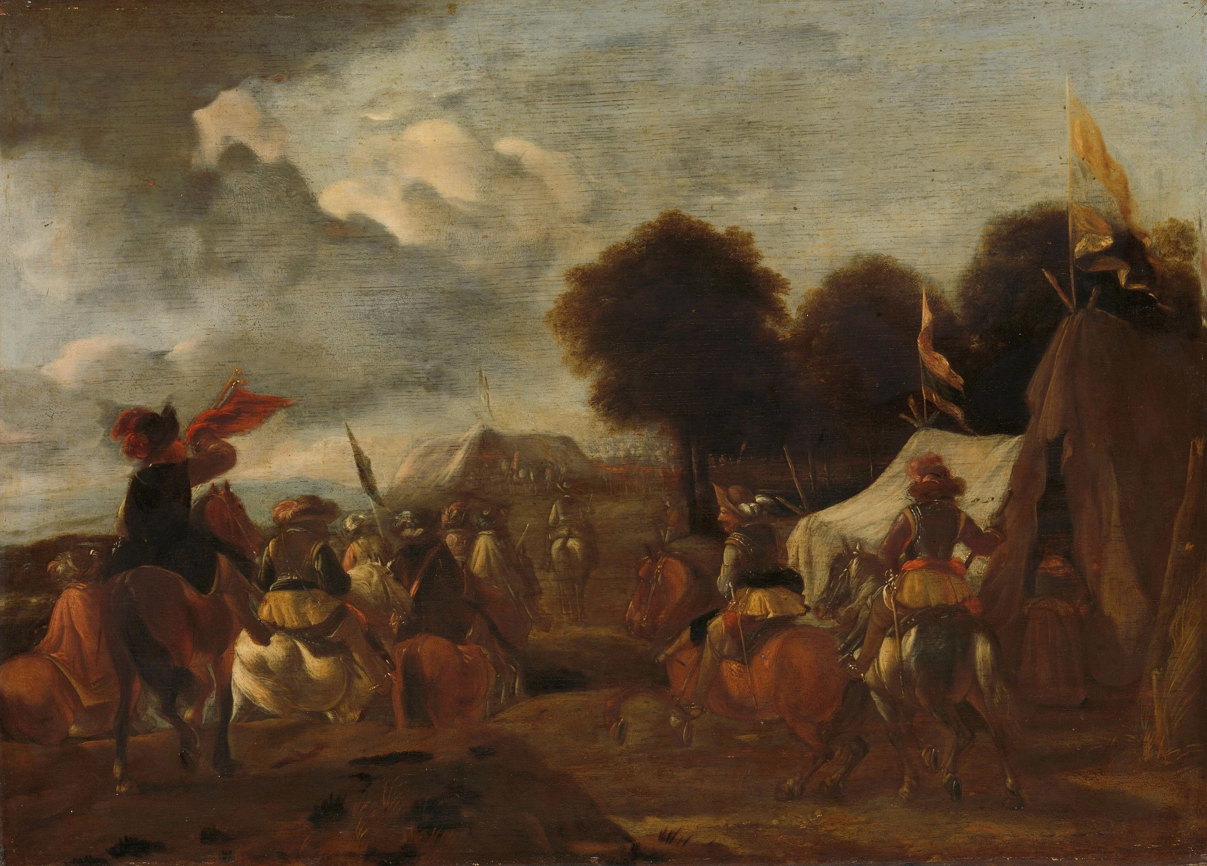 Army Camp, detail