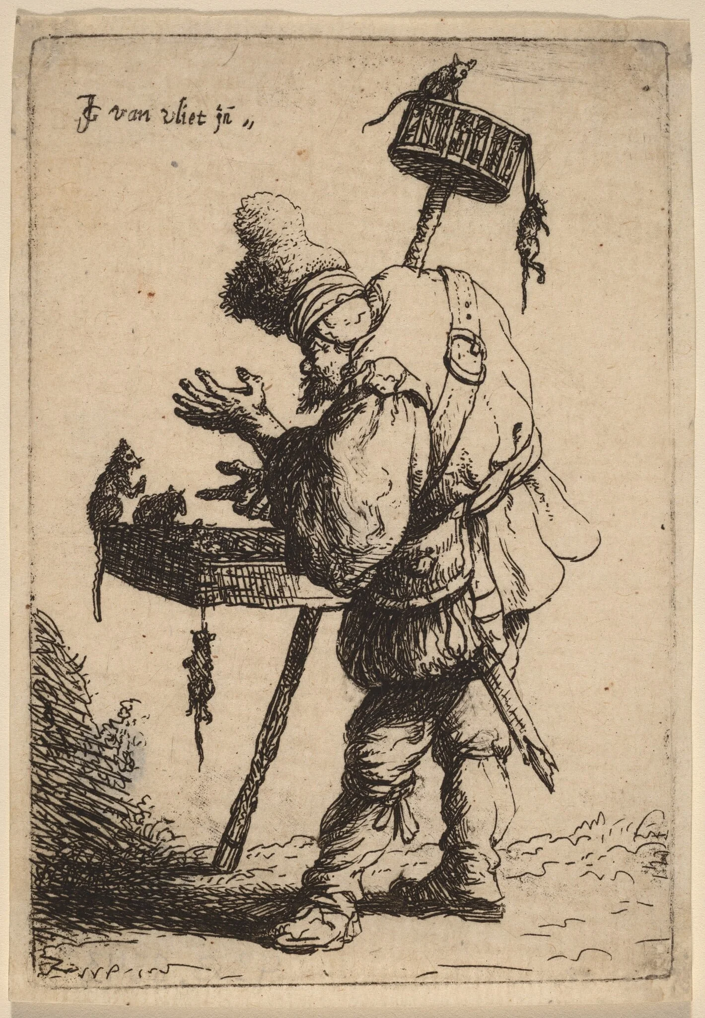 The Rat Catcher, detail