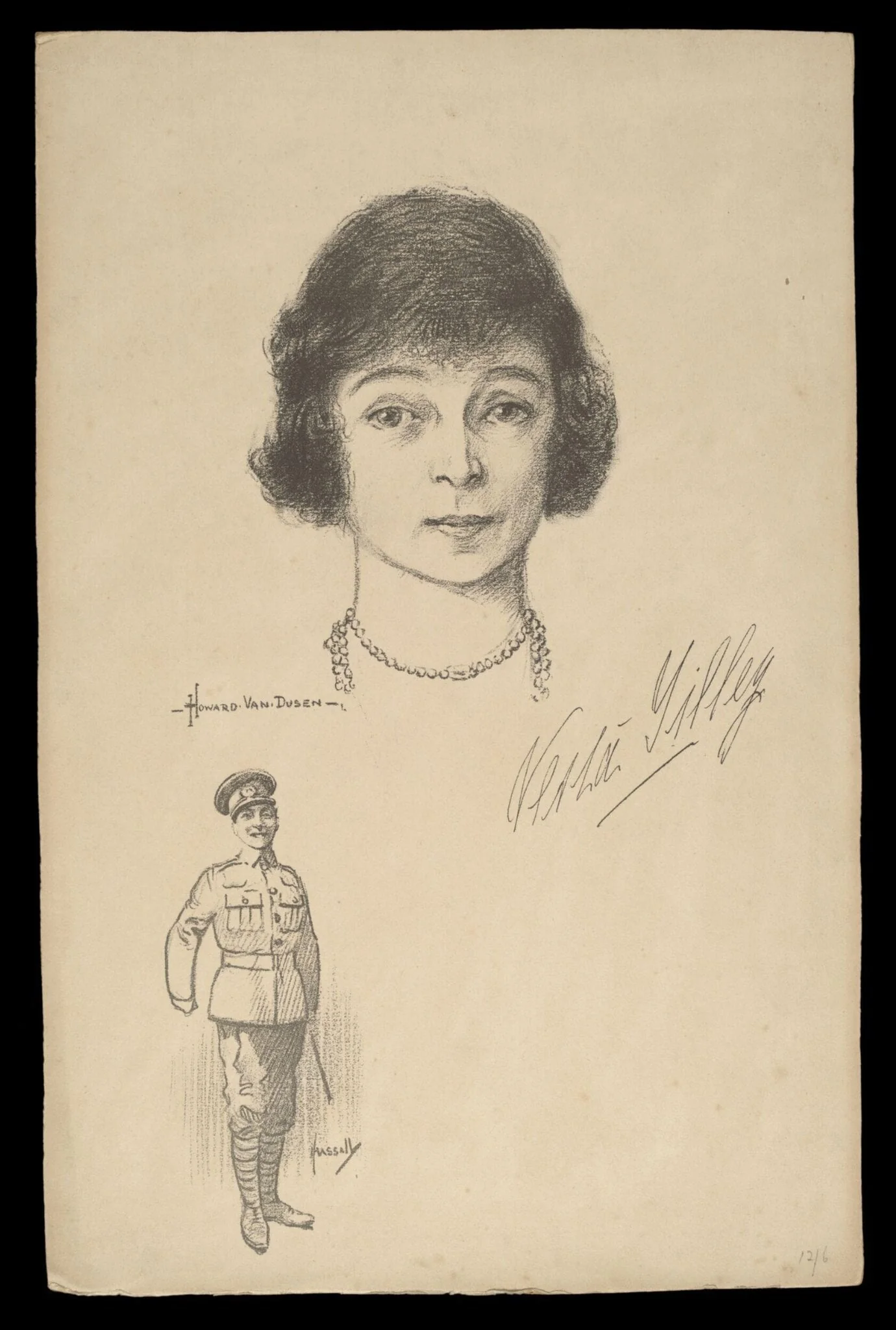 H Beard Print Collection, detail