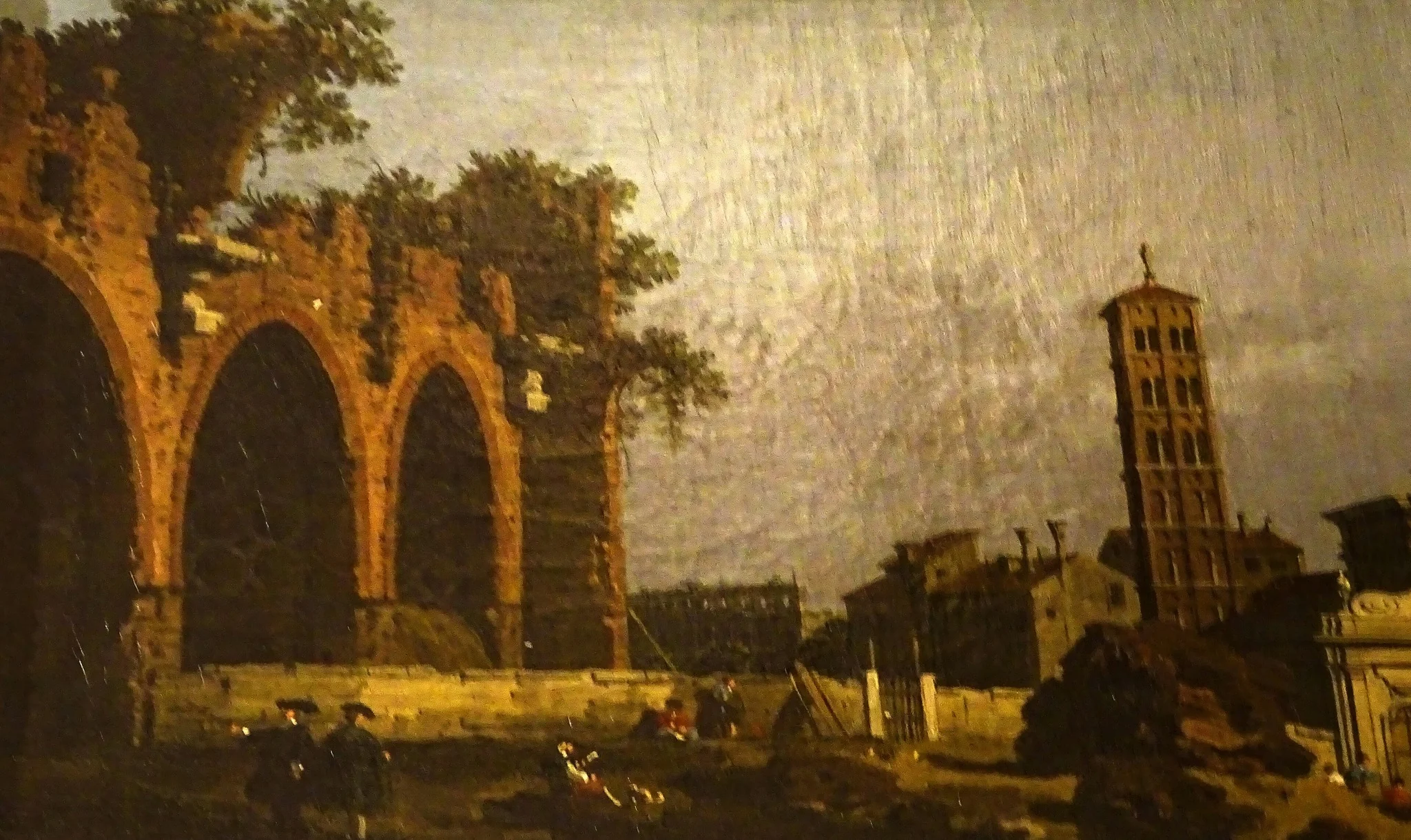 The Basilica of Maxentius and the Church of Santa Francesca Romana, detail