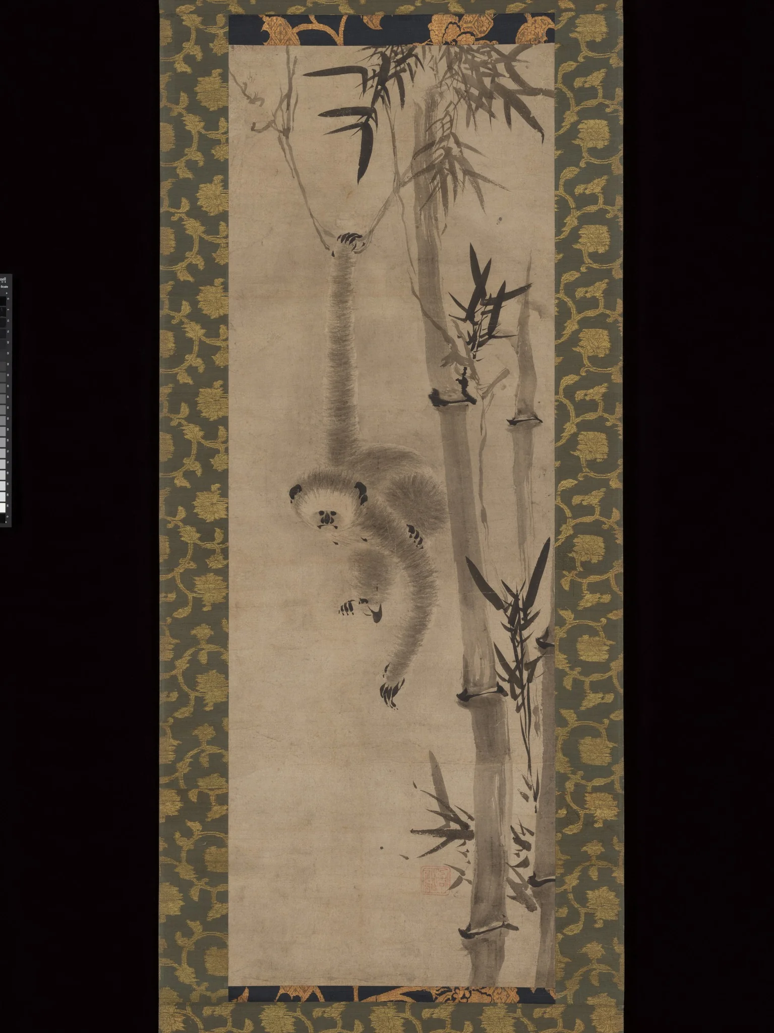 Gibbon and Bamboo, detail