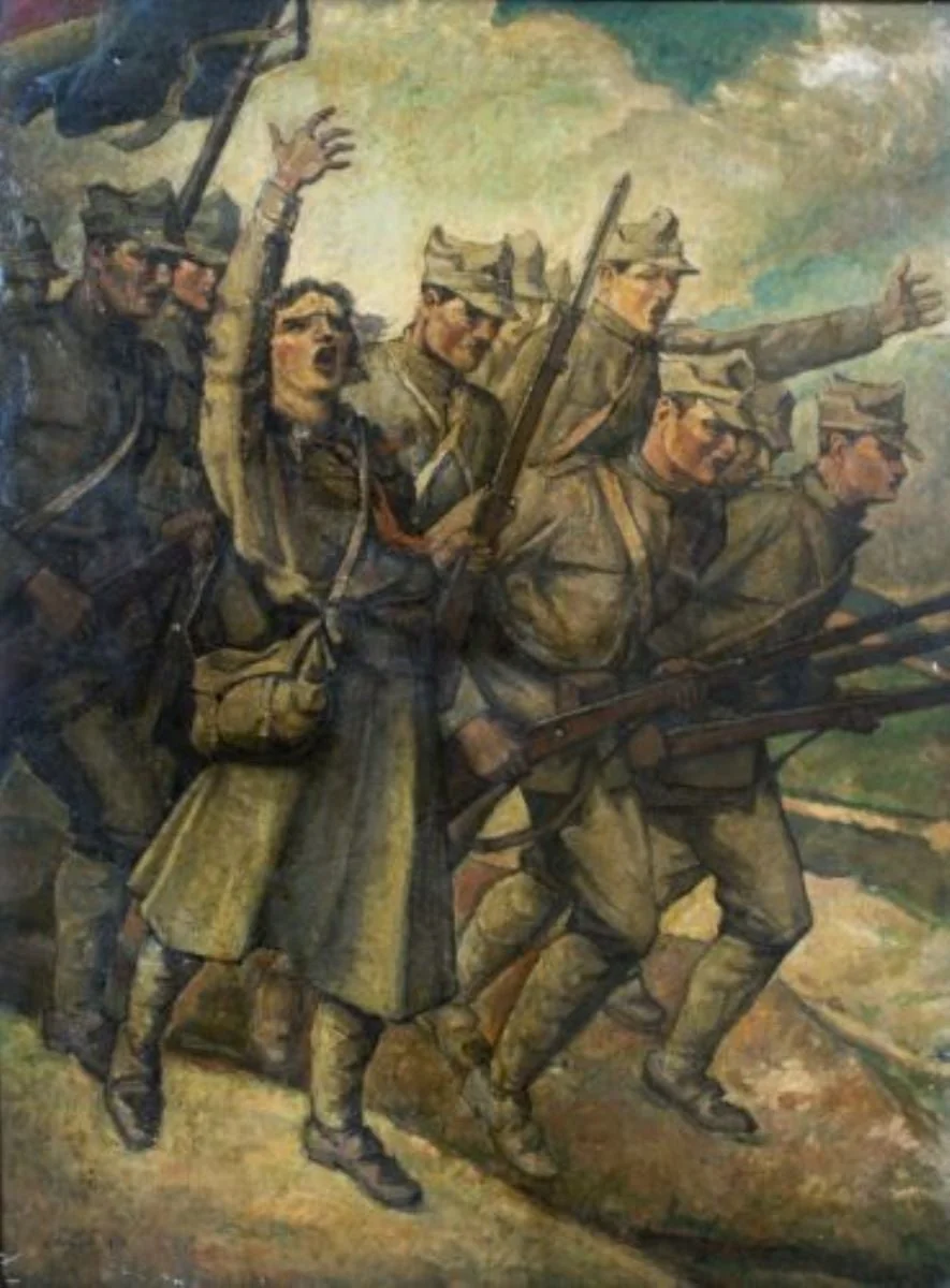 "Ecaterina Teodoroiu ", detail