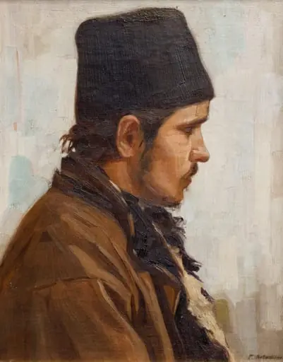 Călugăr, by Constantin Artachino, 1850