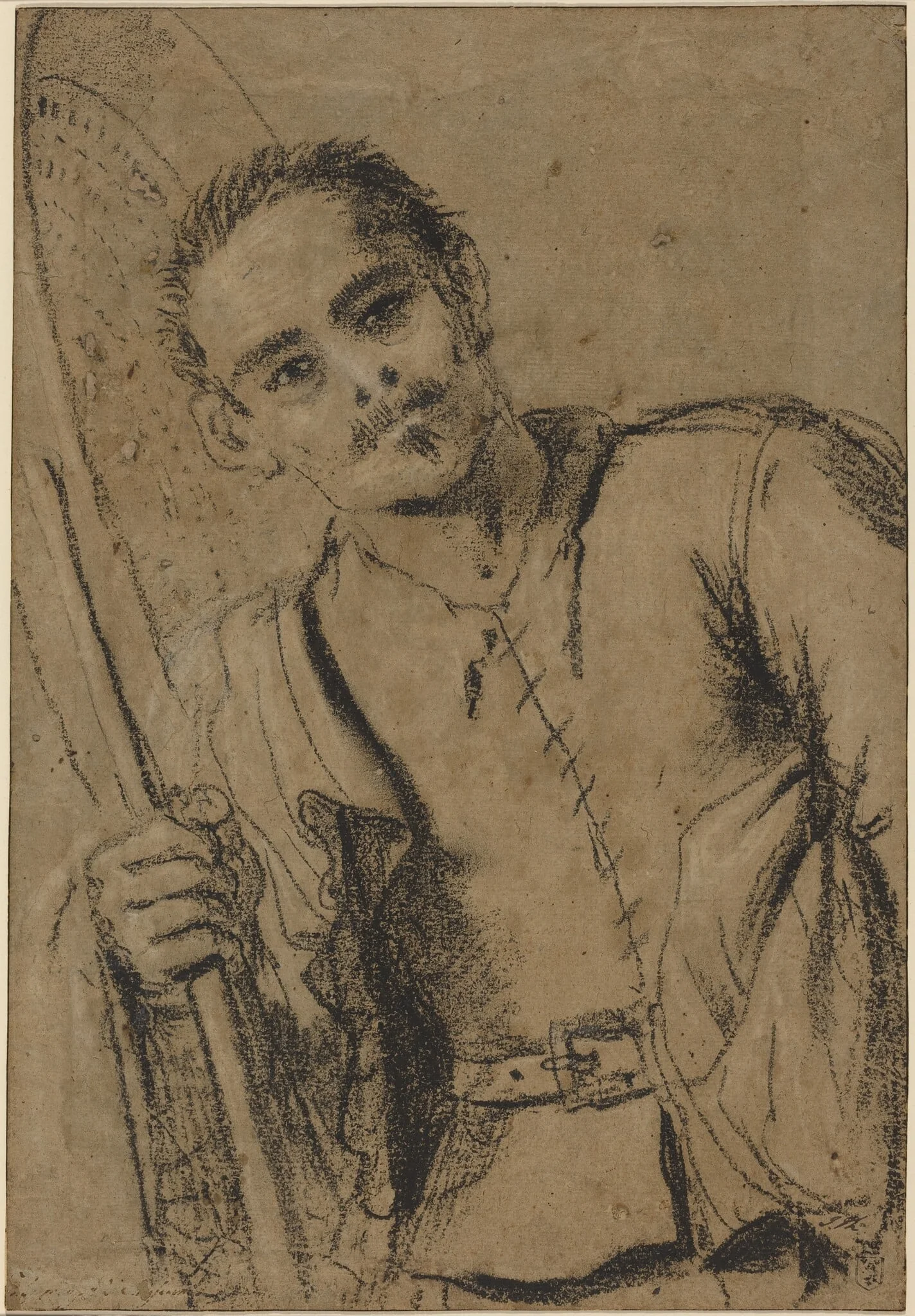 A Grain Merchant, detail