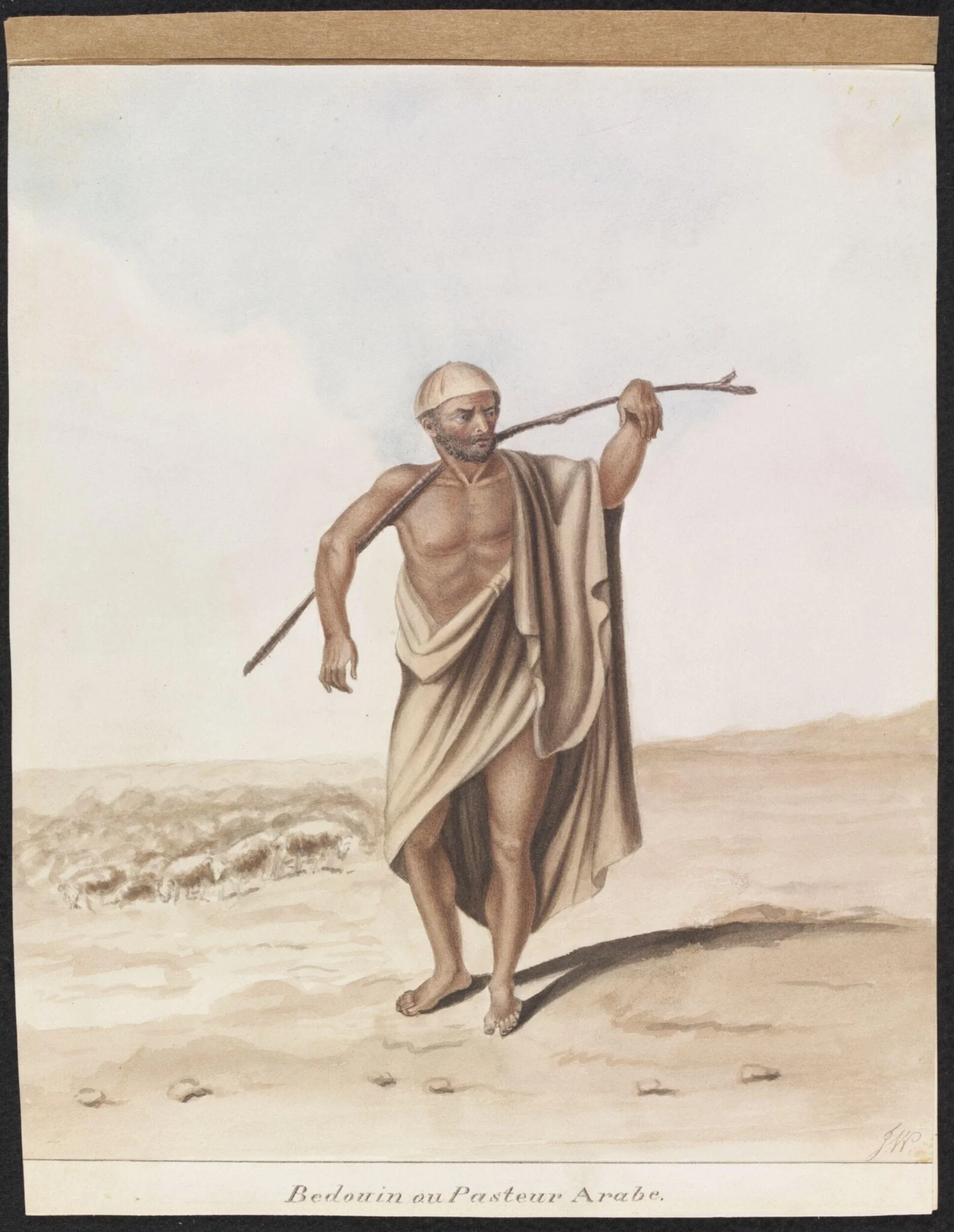 Bedouin ou Pasteur Arabe, detail