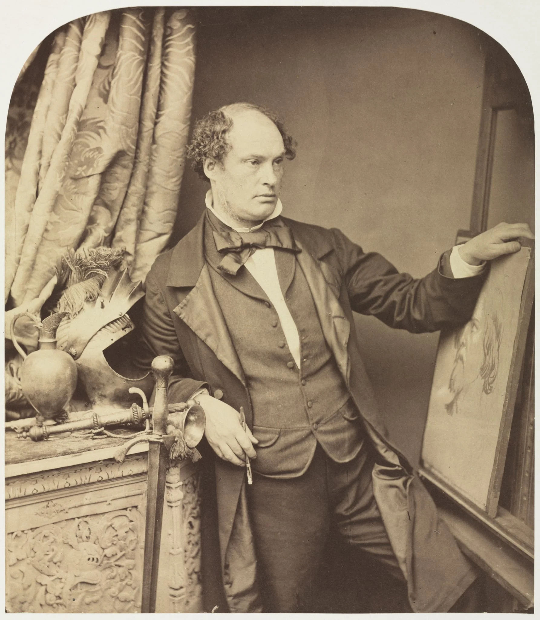 Daniel Maclise (1806-1870), detail