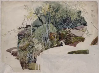 Untitled, by Sheldon Burrows Adams, watercolor, 1860