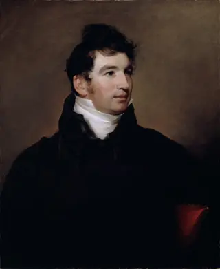 Dr. Edward Hudson, by Thomas Sully, oil, 1810