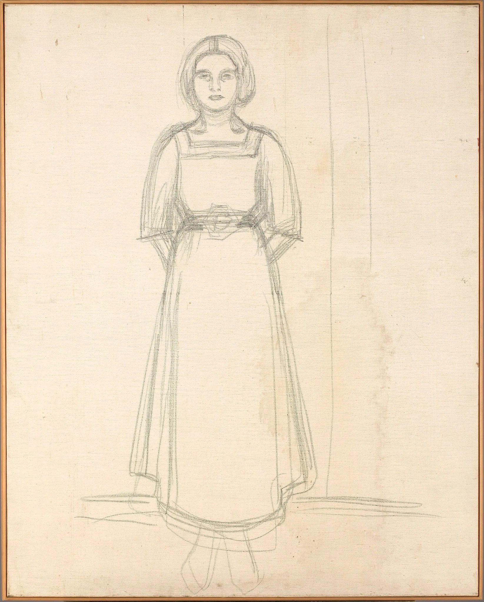 Standing Woman, detail