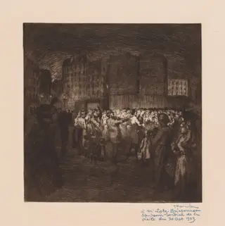 Little Street Singers, by Théophile Alexandre Steinlen, 1902
