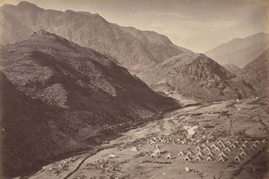 Ali Musjid and Camp from Sultan Tarra, detail