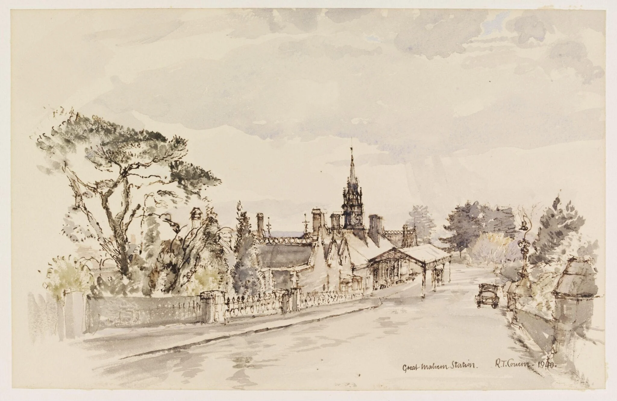 Great Malvern Station, detail