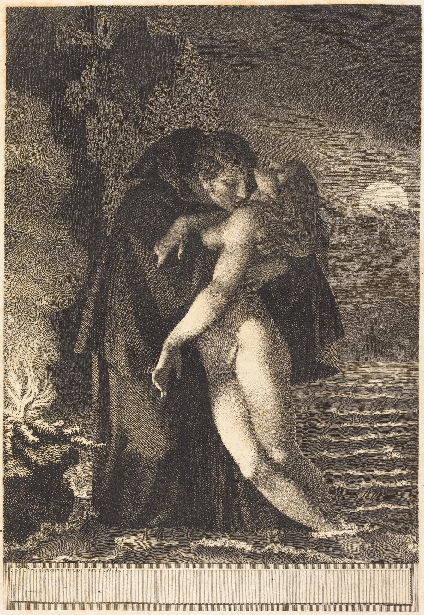 Phrosine and Melidore, detail