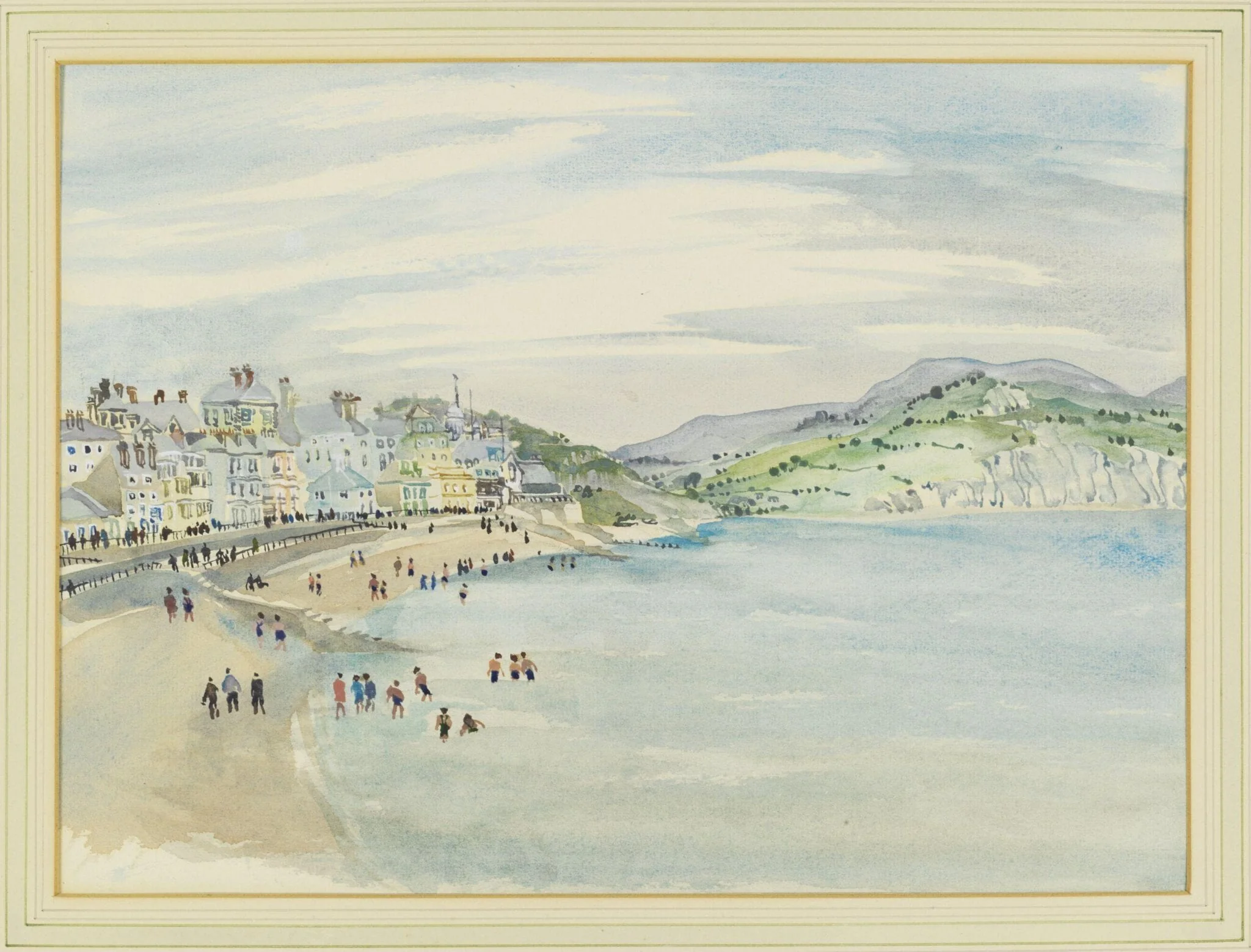 Lyme Regis; Front, detail