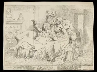 H Beard Print Collection, by James Gillray, 28
