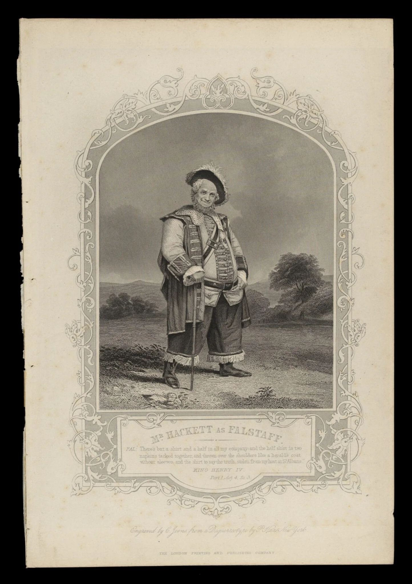 H Beard Print Collection, detail