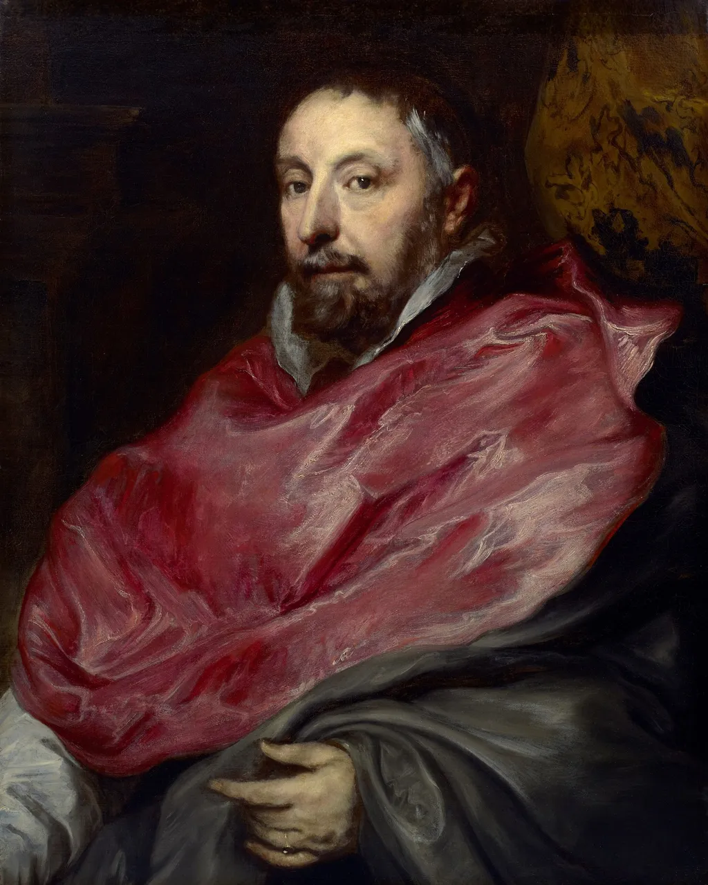 Portrait of Antoine Triest, Bishop of Ghent (1576–1655), by Anthony van Dyck, oil