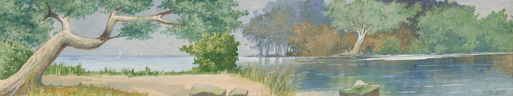 Coastal Seascape, detail