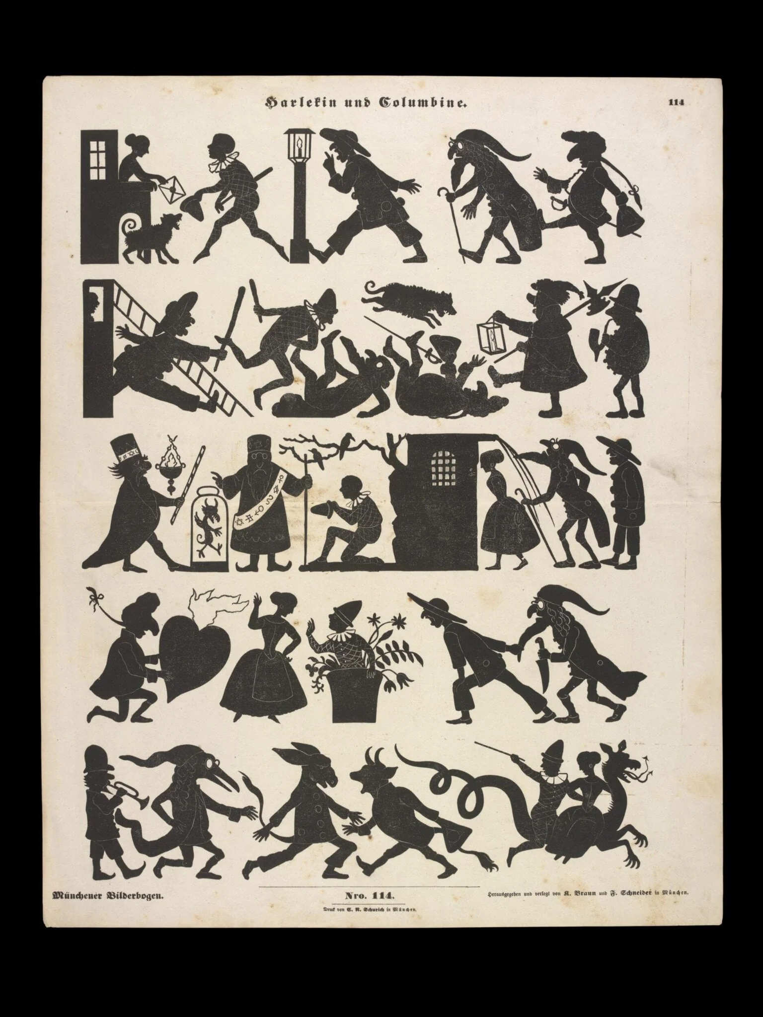 H Beard Print Collection, detail