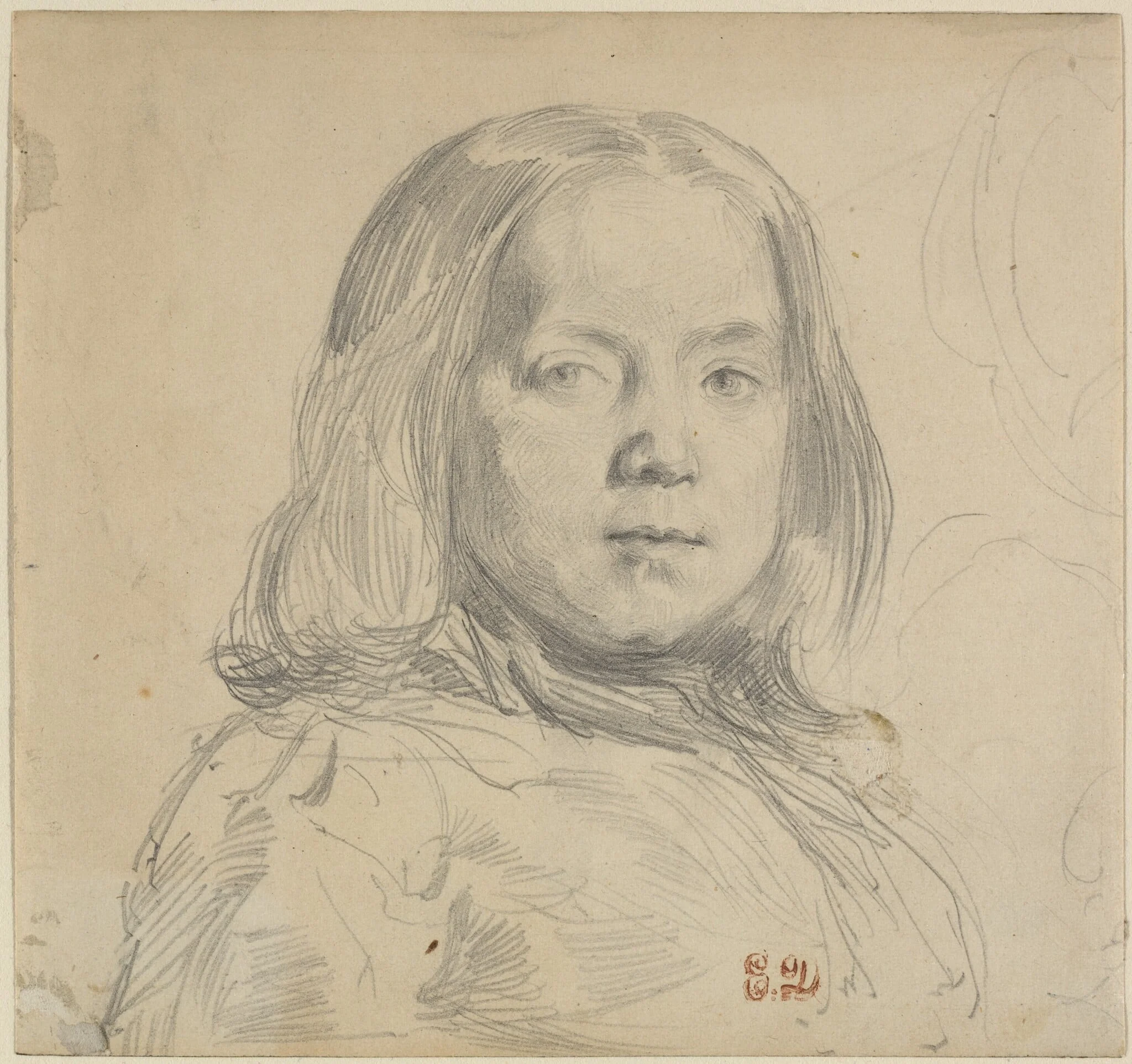 Portrait of a Child, detail