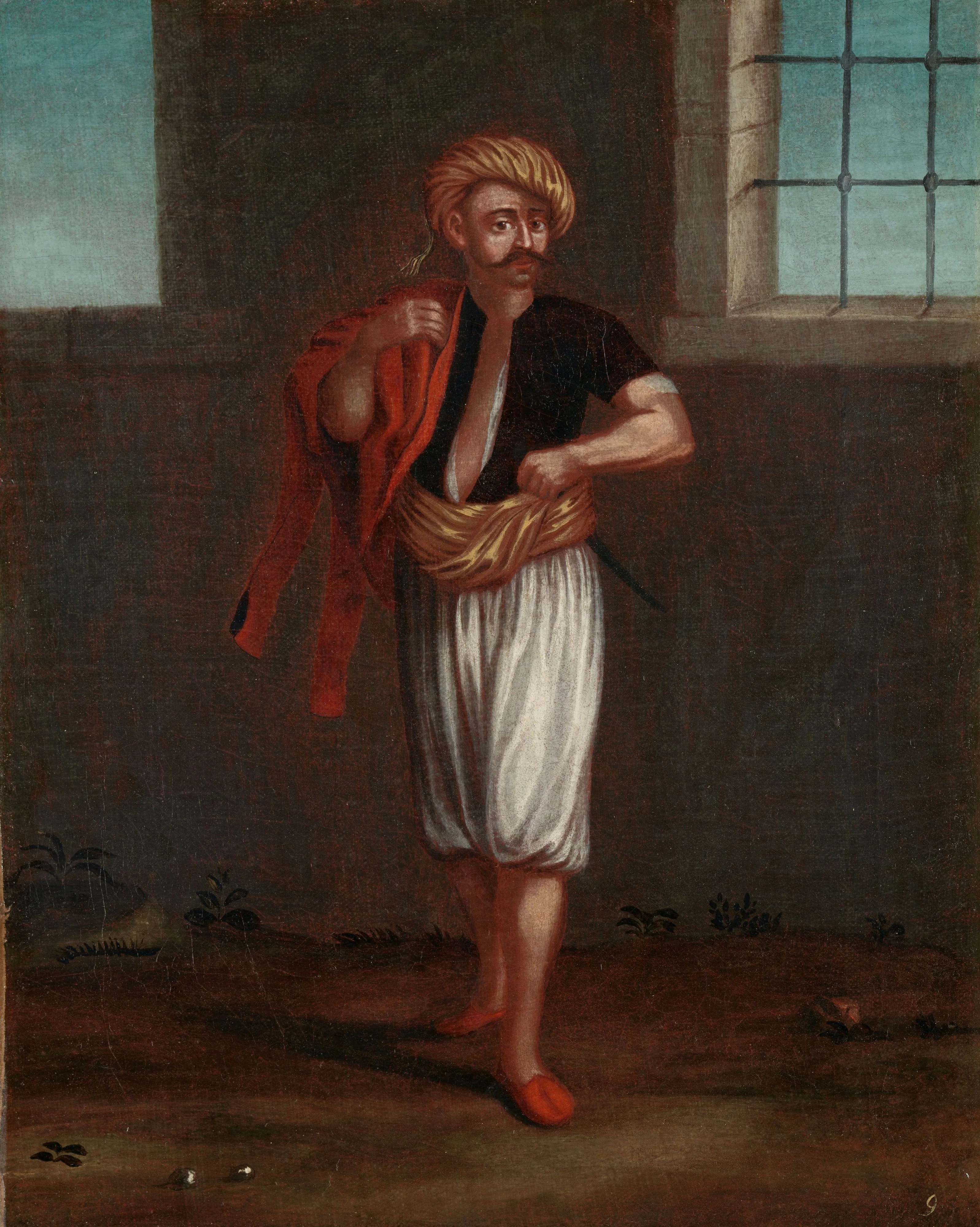 An Albanian Sailor, detail