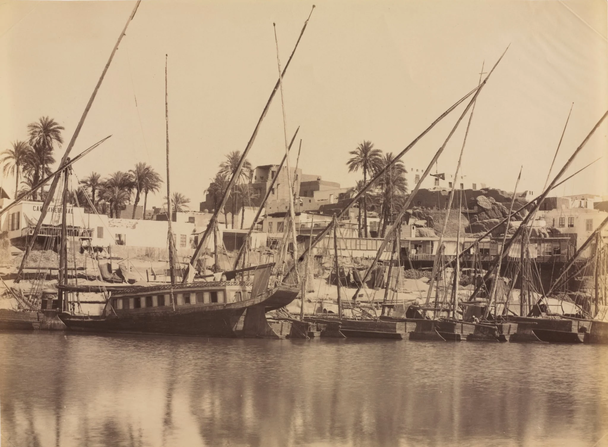 View of Aswan - Along the Nile, detail
