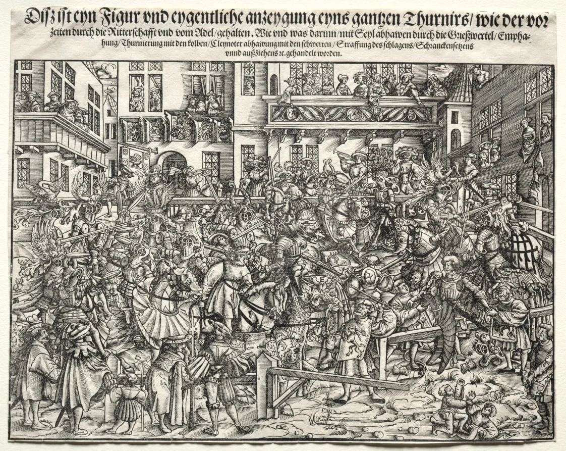 A Tournament, detail