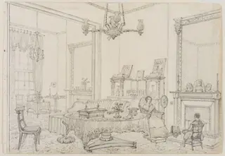 Untitled, by Catherine Corselles Hunt, 1847