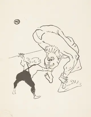The Marco Brothers, by Henri de Toulouse-Lautrec, 1895