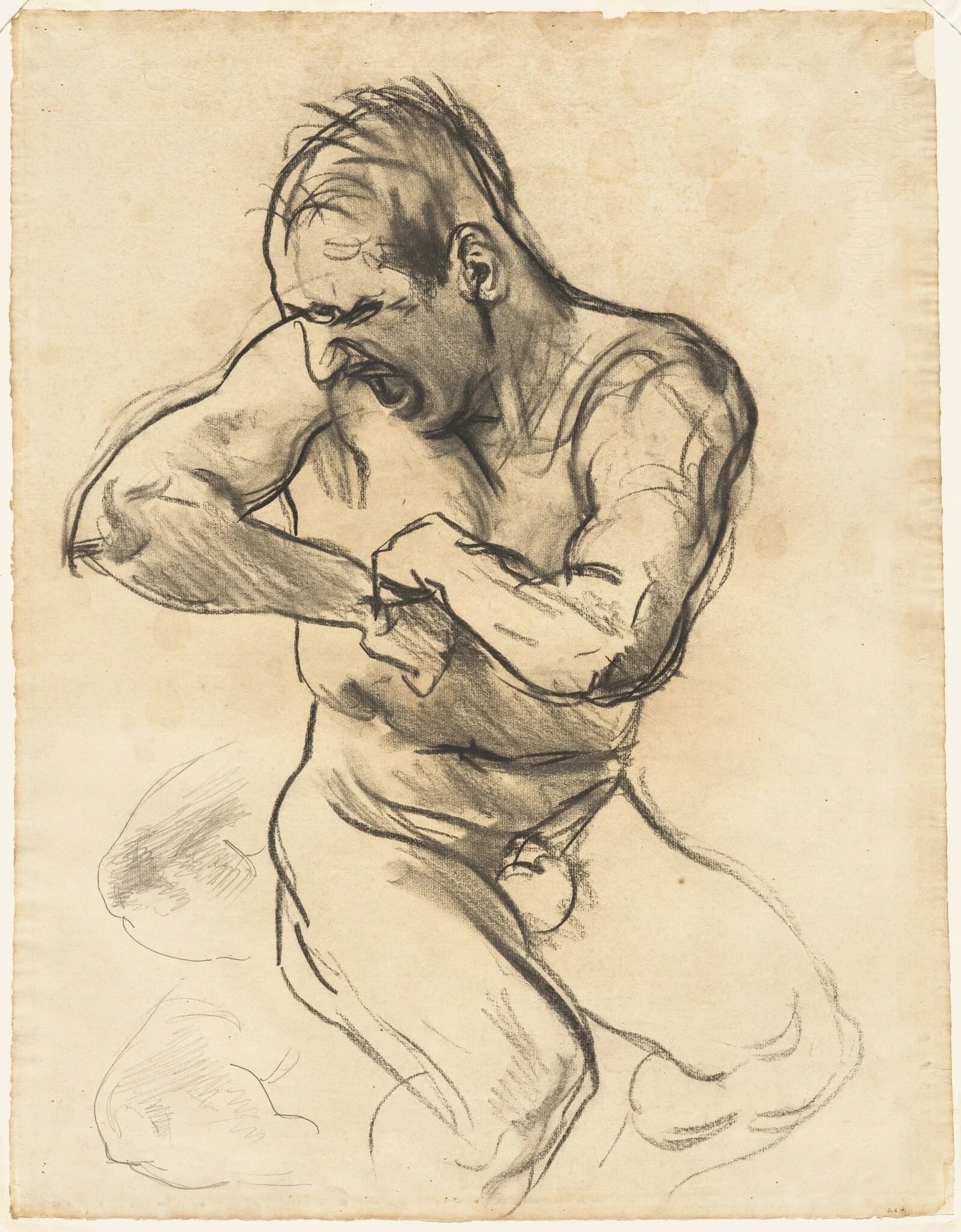 Study for "Hell", detail