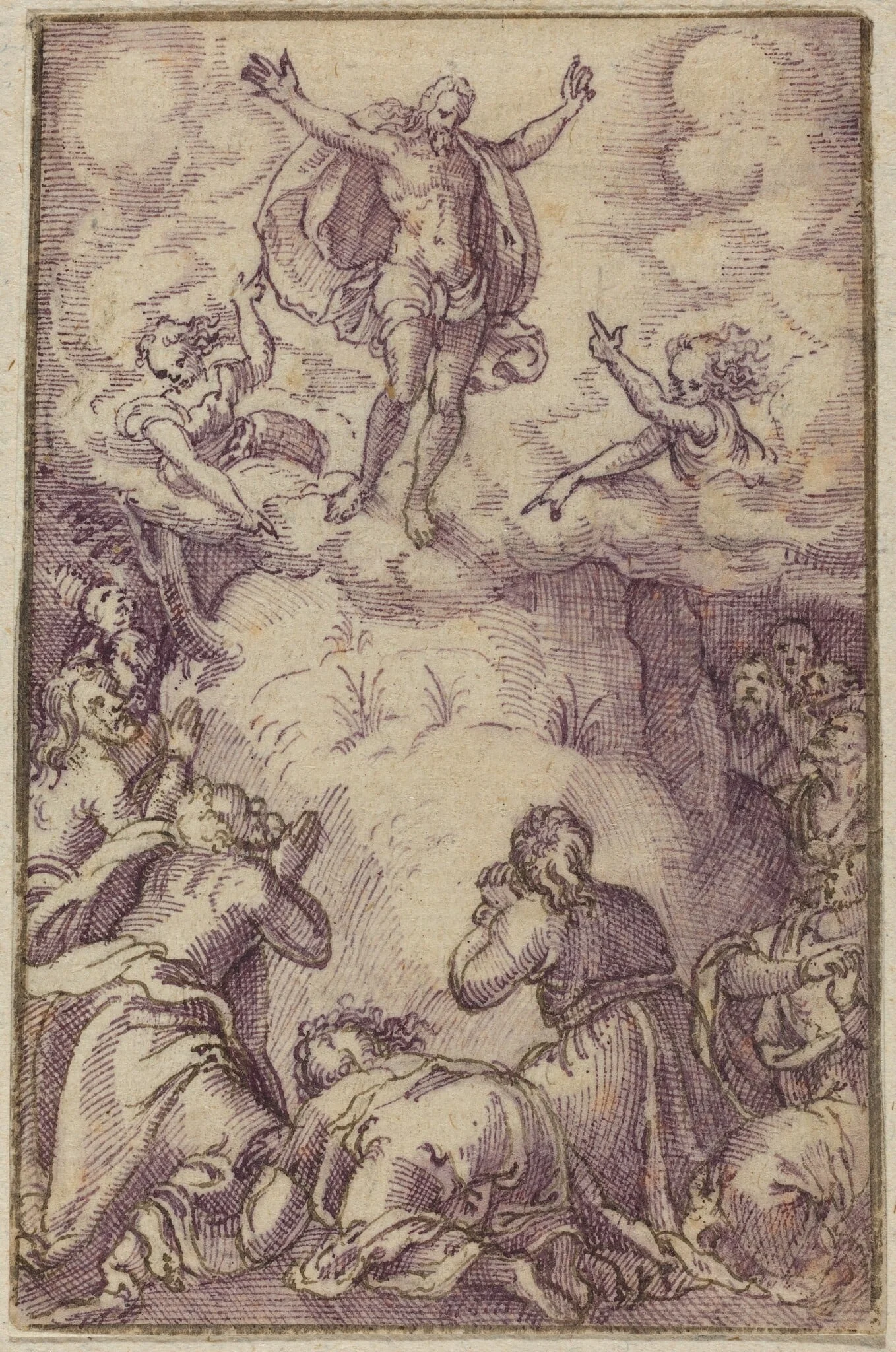 The Transfiguration, detail