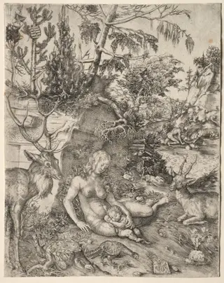 The Penance of St. John Chrysostom, by Lucas Cranach the Elder, 1509