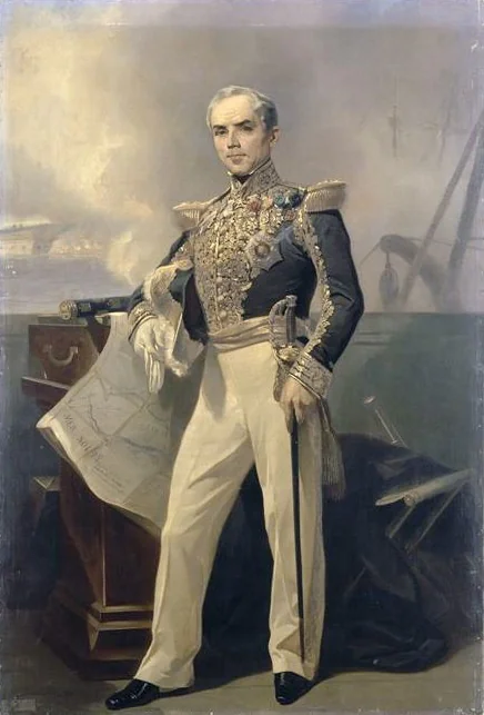 Armand-Joseph Bruat, Amiral de France (1796-1855), detail