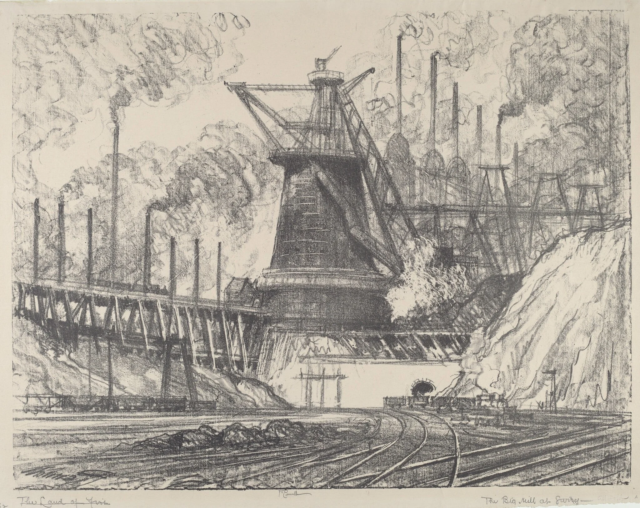 The Big Mill, Gary, Indiana, detail