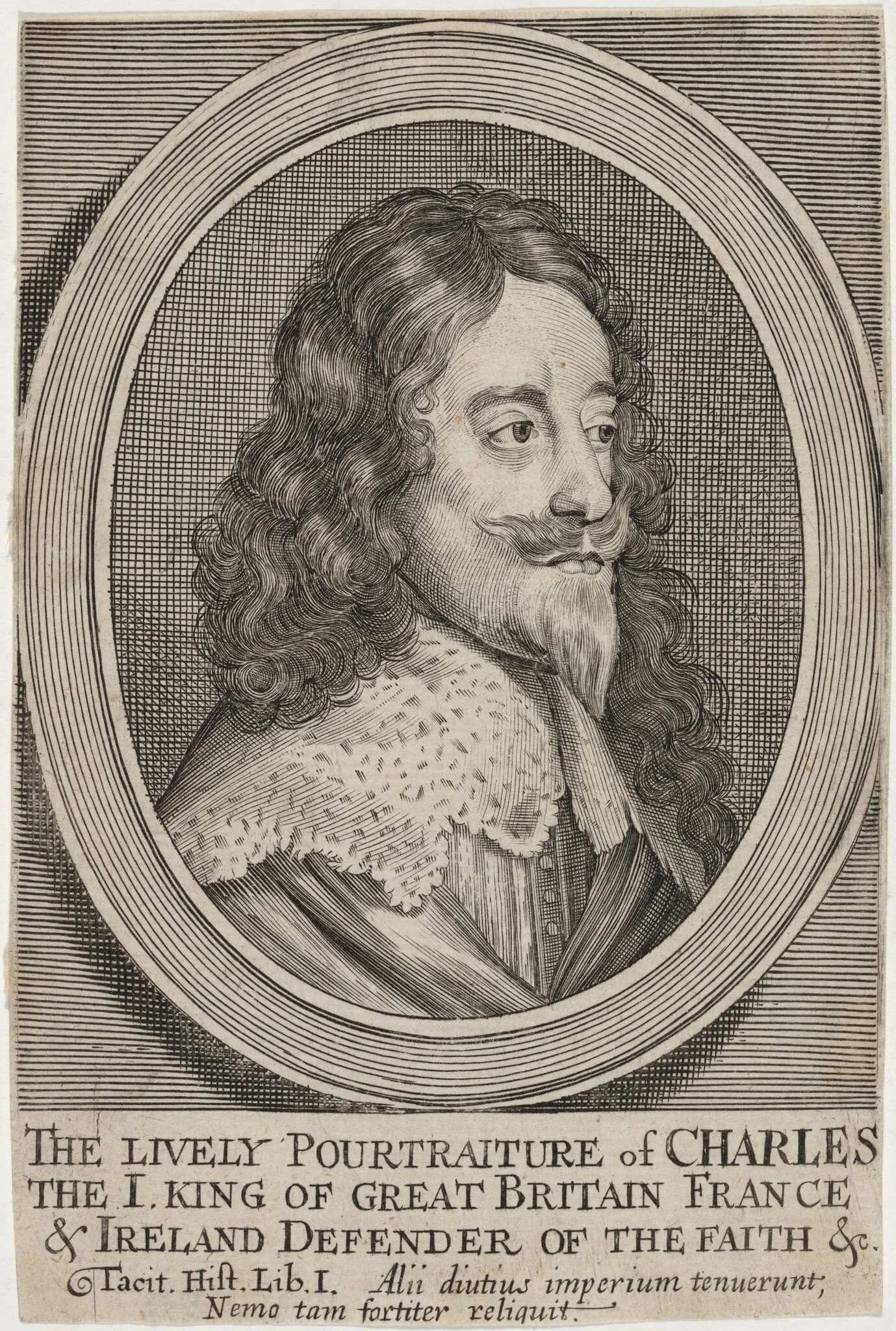 Charles I, detail
