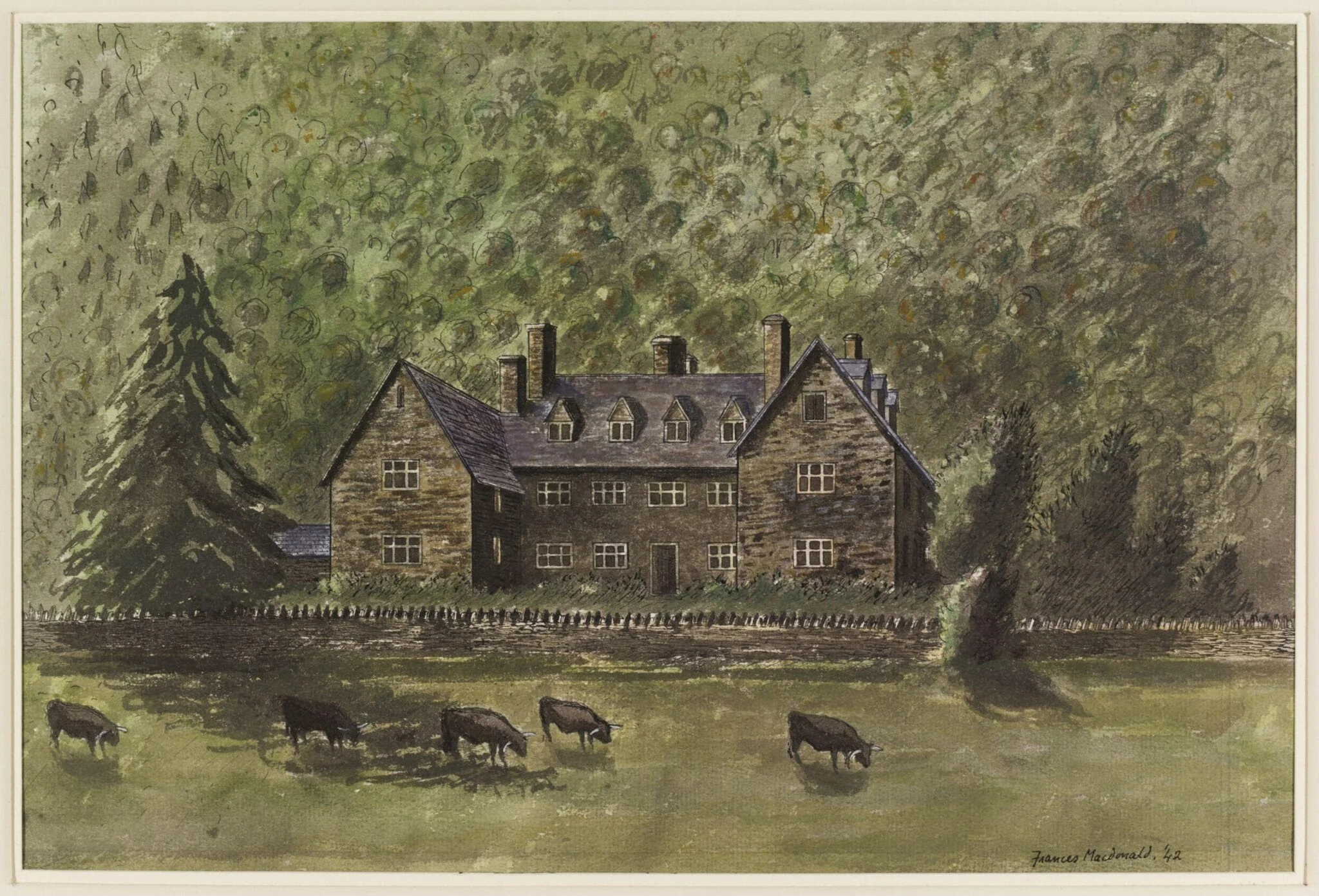 House at Dol-y-moch, Maentwrog Valley, Merionethshire, detail
