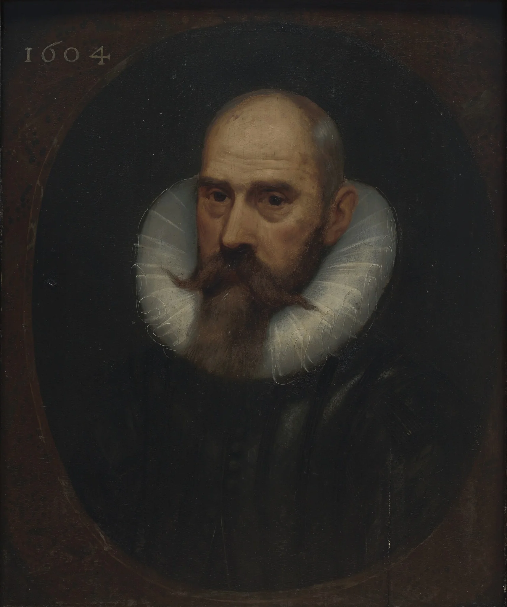 Portrait of a Man, detail