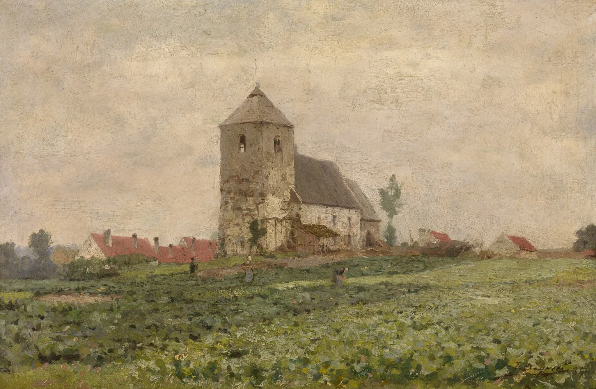 Saint Anne Chapel in Oudergem, detail
