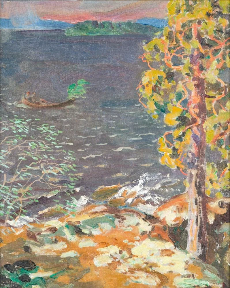Myrsky Ruovedellä, detail