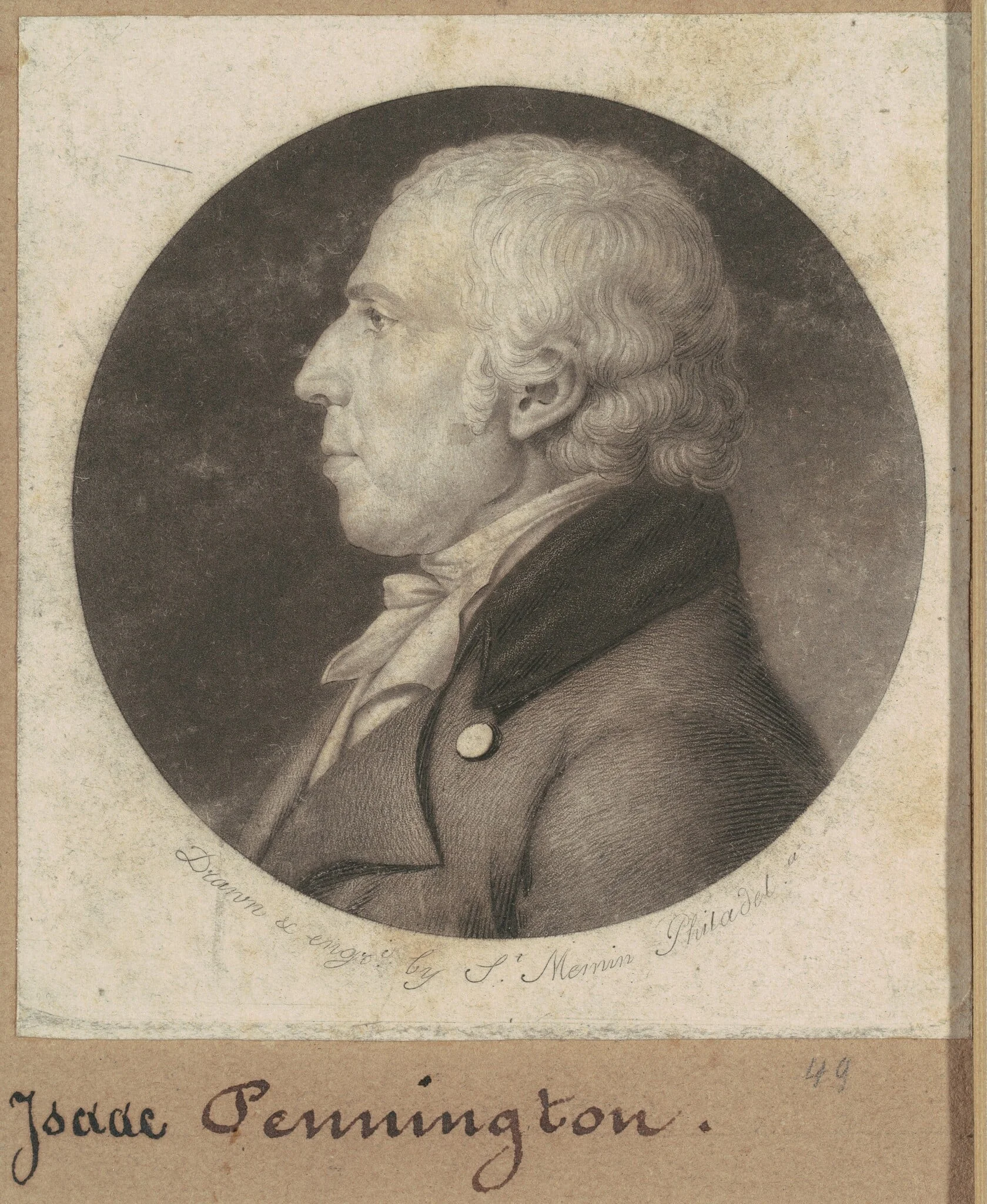 Isaac Penington, detail