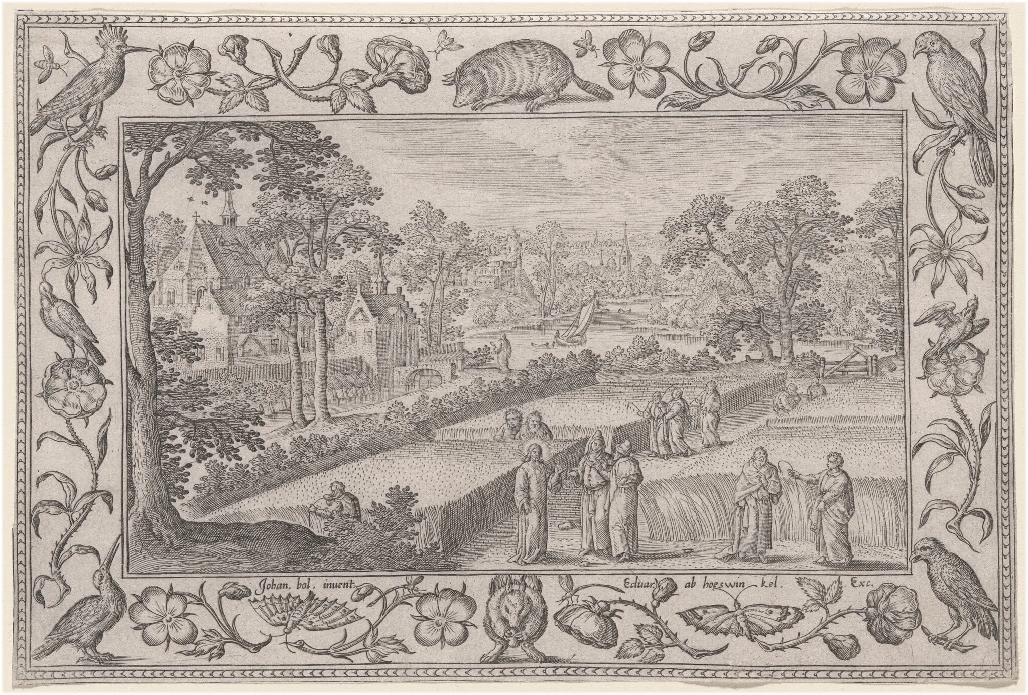 Christ and the Disciples in the Field, detail